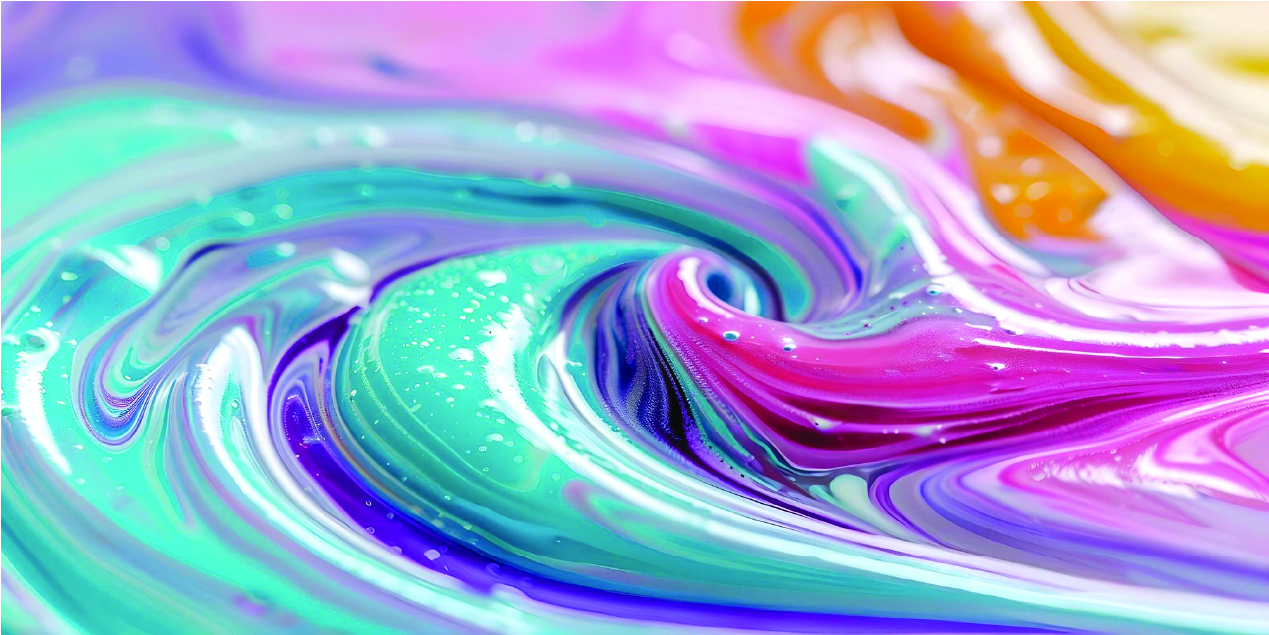 Slime Universe colorful background